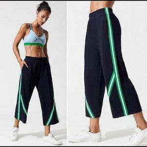 The Upside Sherman Pant-Bandier Navy-Green NWT